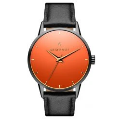 Seizmont Onknown | Montre en acier inoxydable à verre rouge