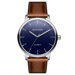Waykins Colornetic | Montre de couleur changeante en acier brossé