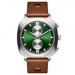 Fawler Callao | Montre Coussin Verte