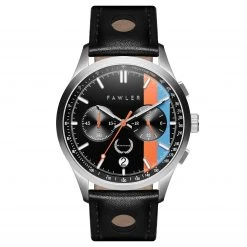 Fawler Monterey | Montre de course orange et bleue