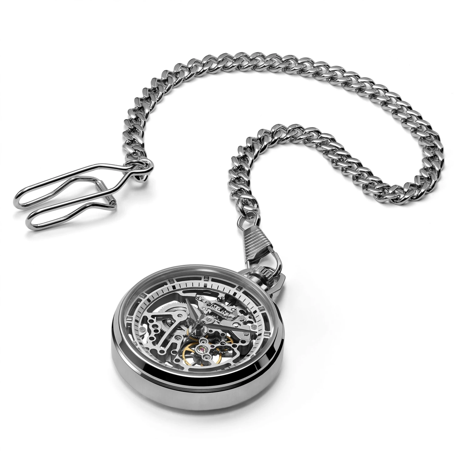 Seizmont Montre de poche squelette mécanique Sigismund Agito 4 Seizmont Montre de poche squelette mécanique Sigismund Agito – Image 3