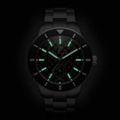 Fawler Makalu | Montre de plongée en titane brossé avec cadran en fibre de carbone - série limitée 13 Fawler Makalu | Montre de plongée en titane brossé avec cadran en fibre de carbone - série limitée -MONTRES Soldes 1 5.83f8faa55e6352fd61370b2ba204a364