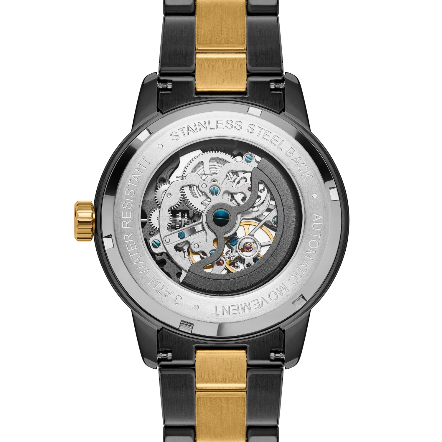 Seizmont Dante II | Montre squelette couleur noir et or 7 Seizmont Dante II | Montre squelette couleur noir et or – Image 5