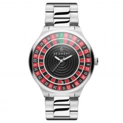 MONTRES Soldes 45 Seizmont Ace | Montre Roulette en acier inoxydable argenté
