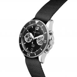 Fawler Ryka | Montre militaire de plongée noire et argent -MONTRES Soldes 2 2.cb4d11c0fde99d9eff0b3d366d2611f0