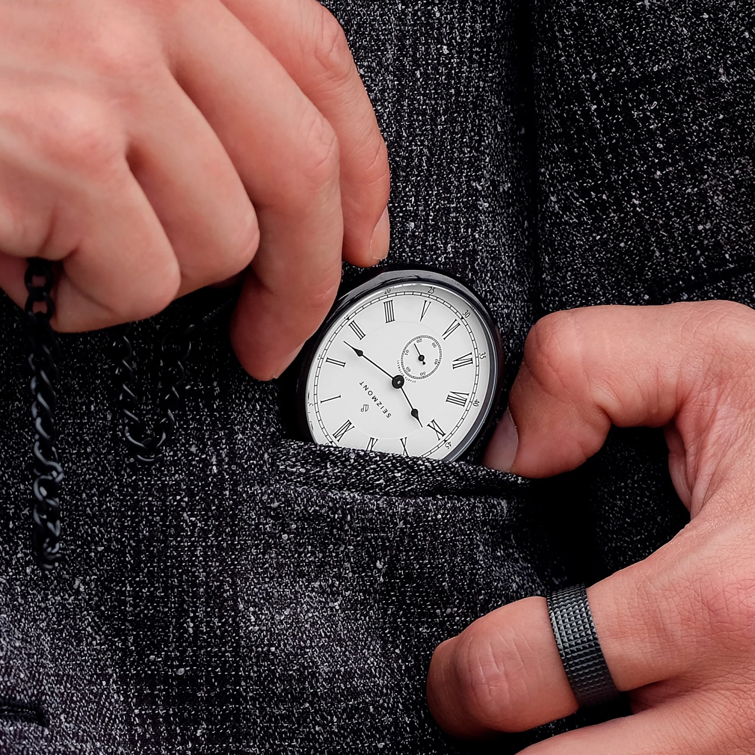 Seizmont Montre de poche chronomètre Martin 7 Seizmont Montre de poche chronomètre Martin – Image 5