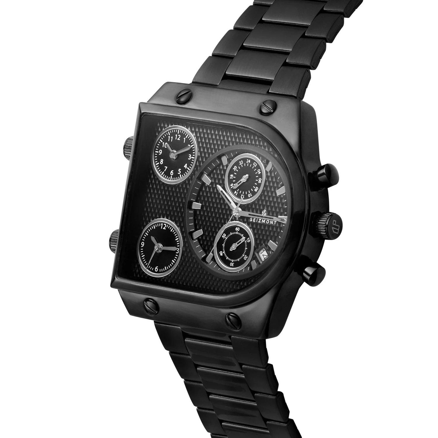 Seizmont Montre noire Provectus 4 Seizmont Montre noire Provectus – Image 2