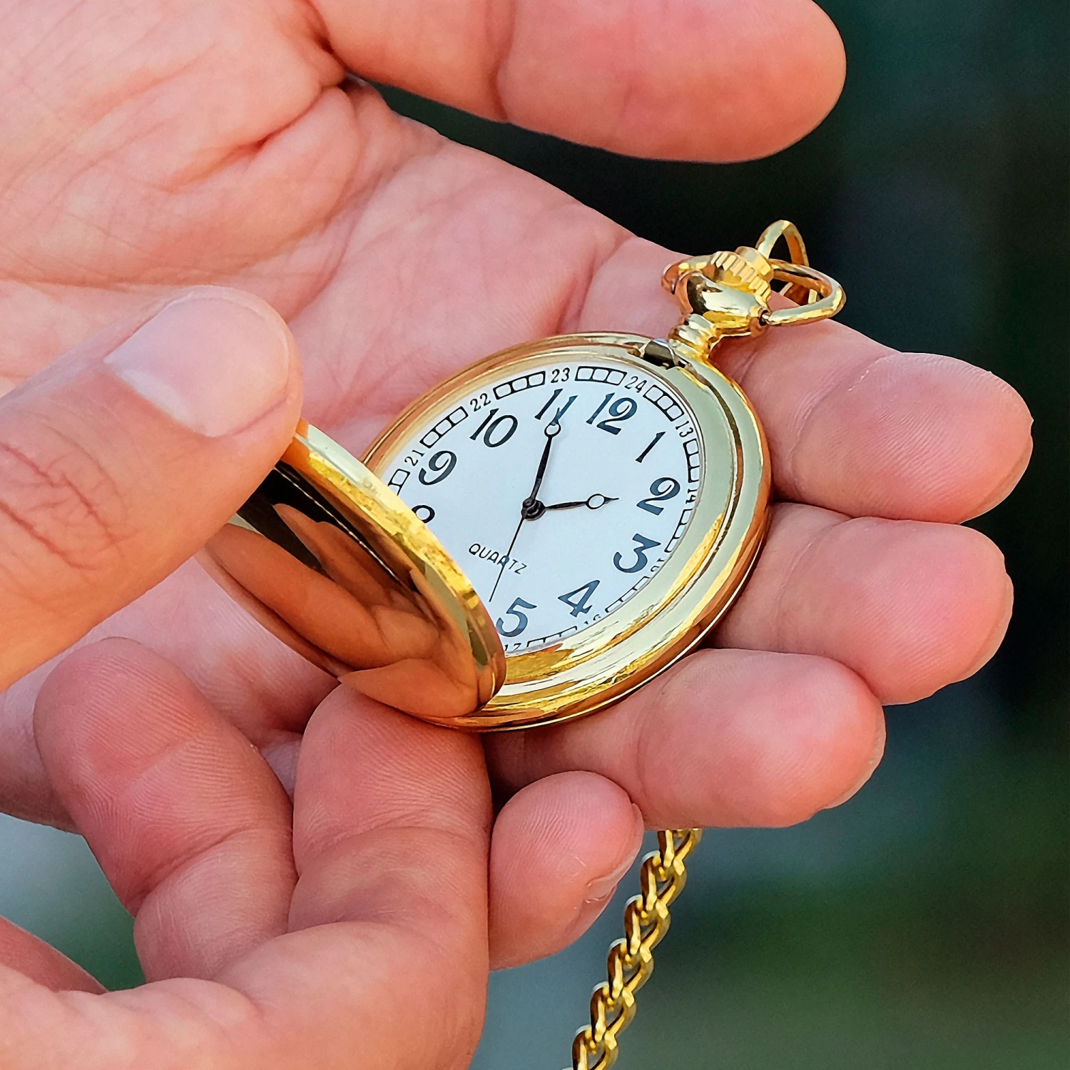 Montres Carlo Montre de poche dorée 8 Montres Carlo Montre de poche dorée – Image 6