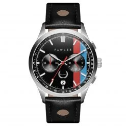 Fawler Monterey | Montre de course bleue et rouge
