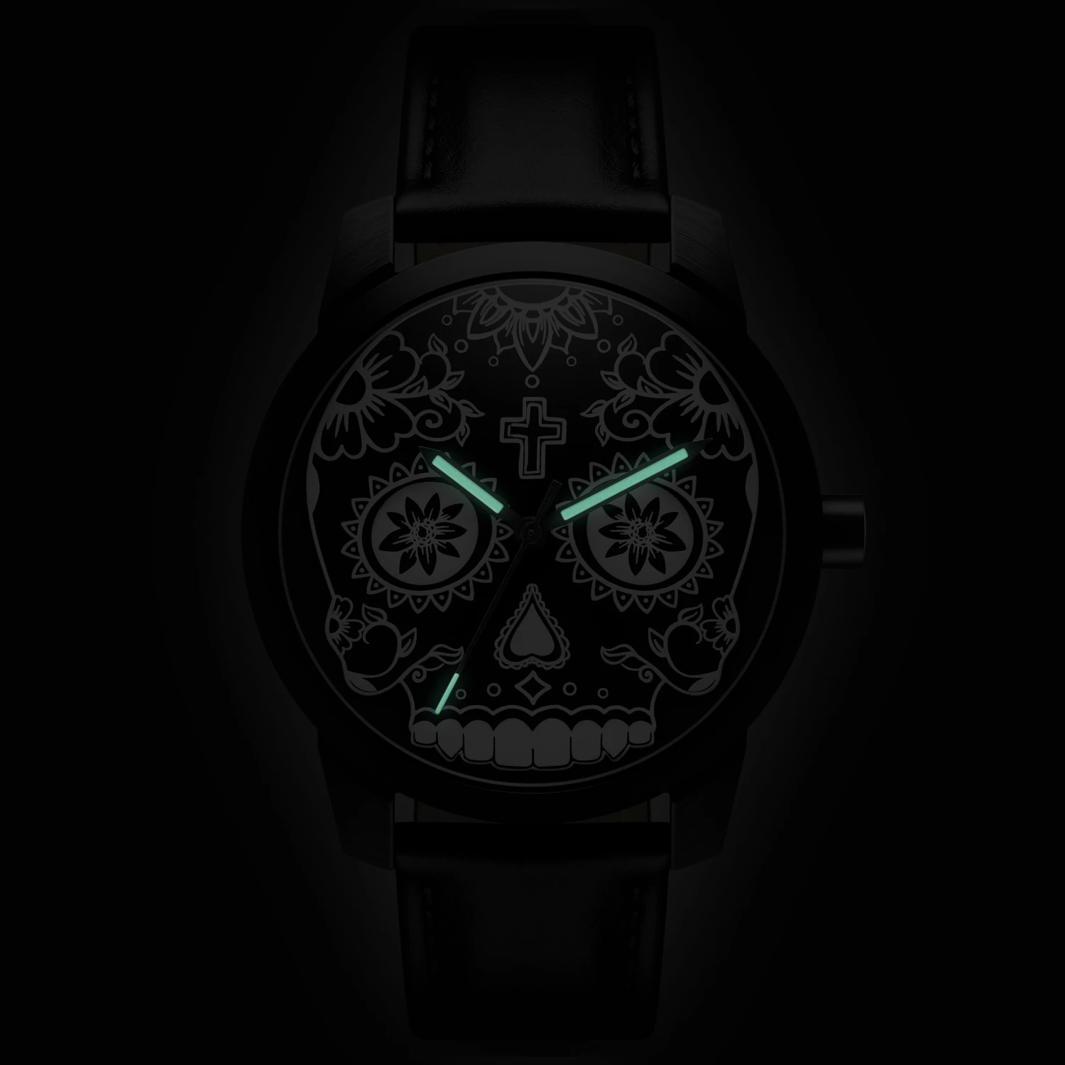 Lucleon Todos | Montre noire Le jour des morts 8 Lucleon Todos | Montre noire Le jour des morts – Image 6