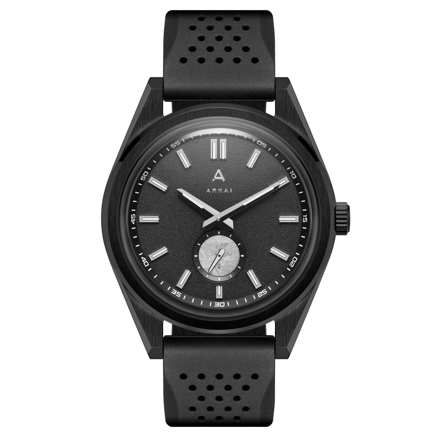 Arkai Mond | Montre Meteorite en acier inoxydable noir 3 Arkai Mond | Montre Meteorite en acier inoxydable noir