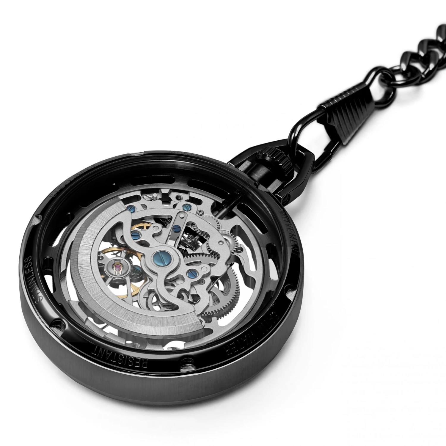 Seizmont Montre de poche squelette mécanique Sigvard Agito 8 Seizmont Montre de poche squelette mécanique Sigvard Agito – Image 6