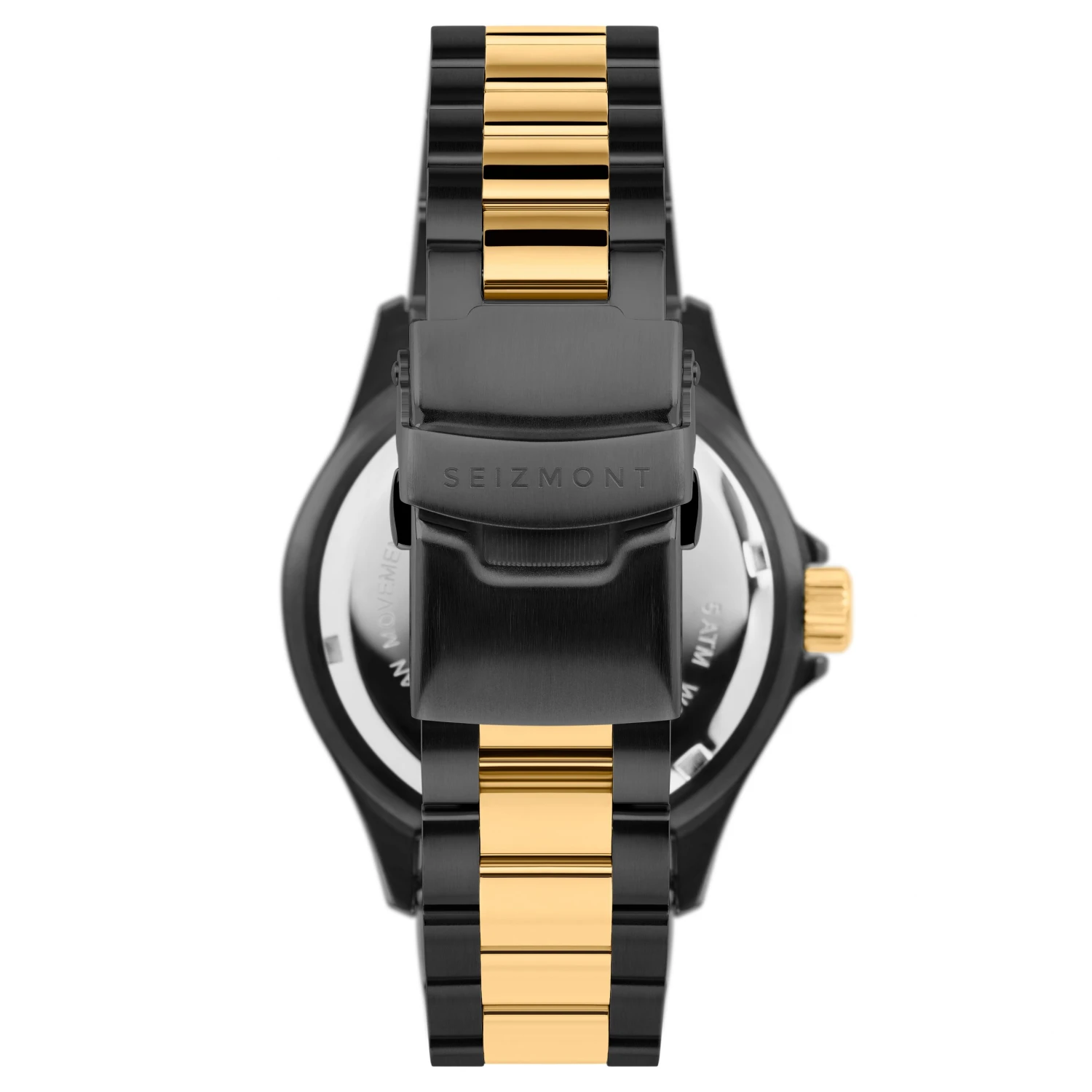 Seizmont Tide | Montre en acier - Le bijou noir 6 Seizmont Tide | Montre en acier - Le bijou noir – Image 4