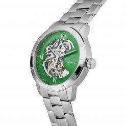 Seizmont Dante II | Montre squelette argentée à cadran vert -MONTRES Soldes 7 2.a756da687e0304fca130d5b25e24b95c