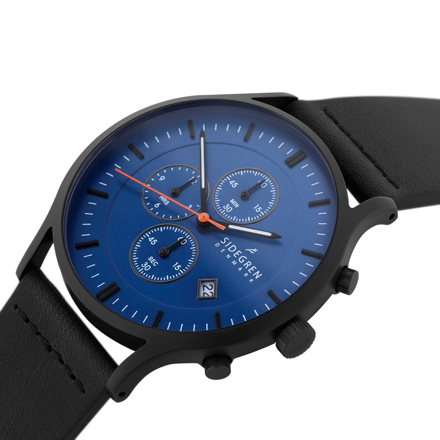 Sidegren Montre chronographe Revil Indigo 4 Sidegren Montre chronographe Revil Indigo – Image 2