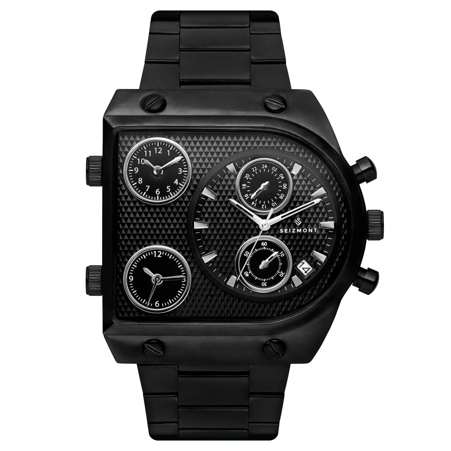 Seizmont Montre noire Provectus 3 Seizmont Montre noire Provectus