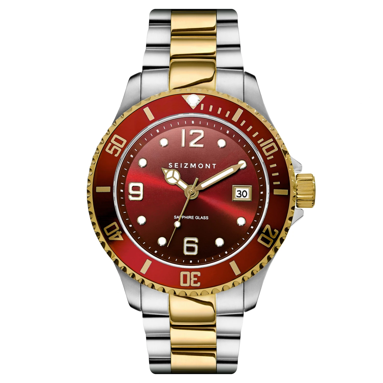 Seizmont Montre en acier inoxydable Dathlan Tide 3 Seizmont Montre en acier inoxydable Dathlan Tide