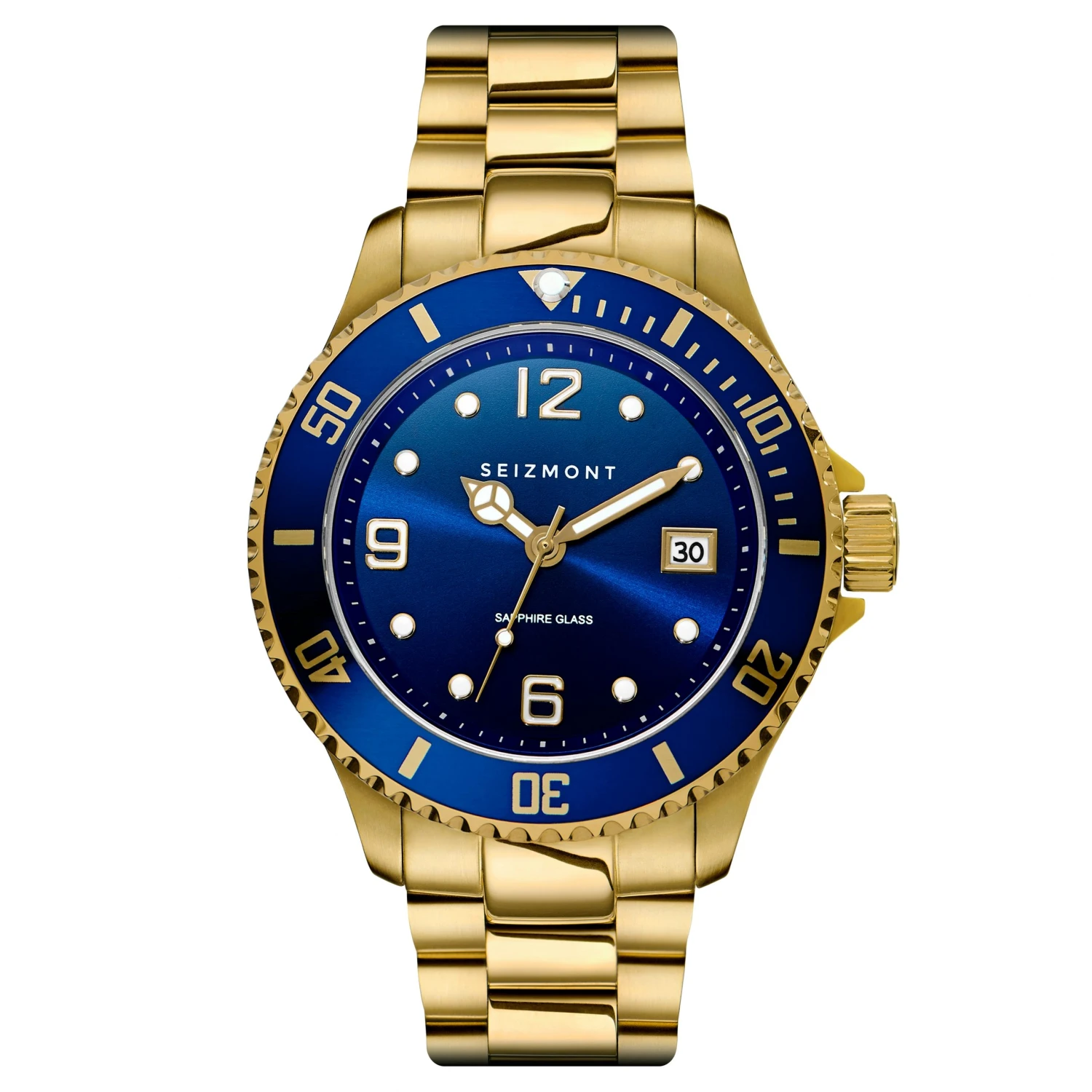 Seizmont Montre en acier inoxydable Dwayne Tide 3 Seizmont Montre en acier inoxydable Dwayne Tide