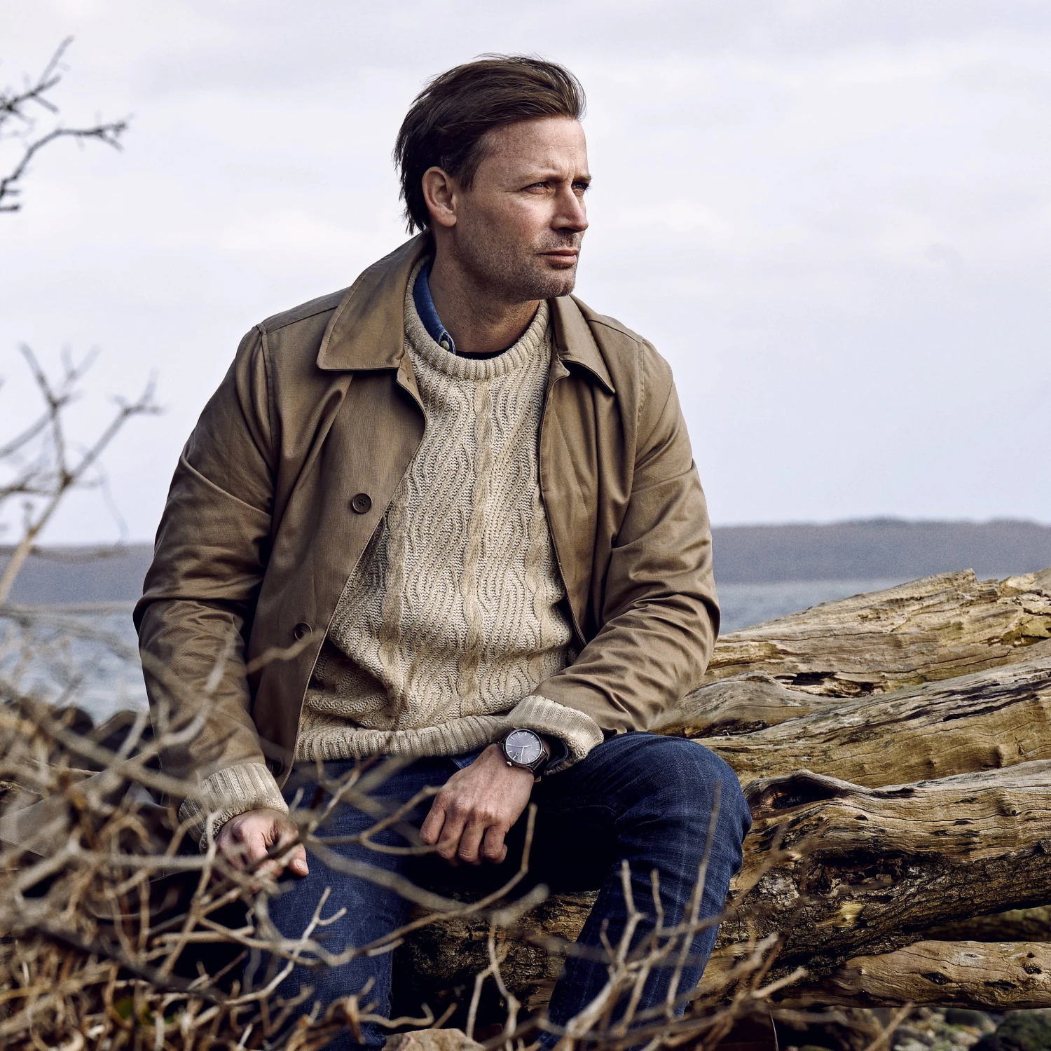 Fawler Timon | Montre automatique à cadran en nacre grise 5 Fawler Timon | Montre automatique à cadran en nacre grise – Image 3