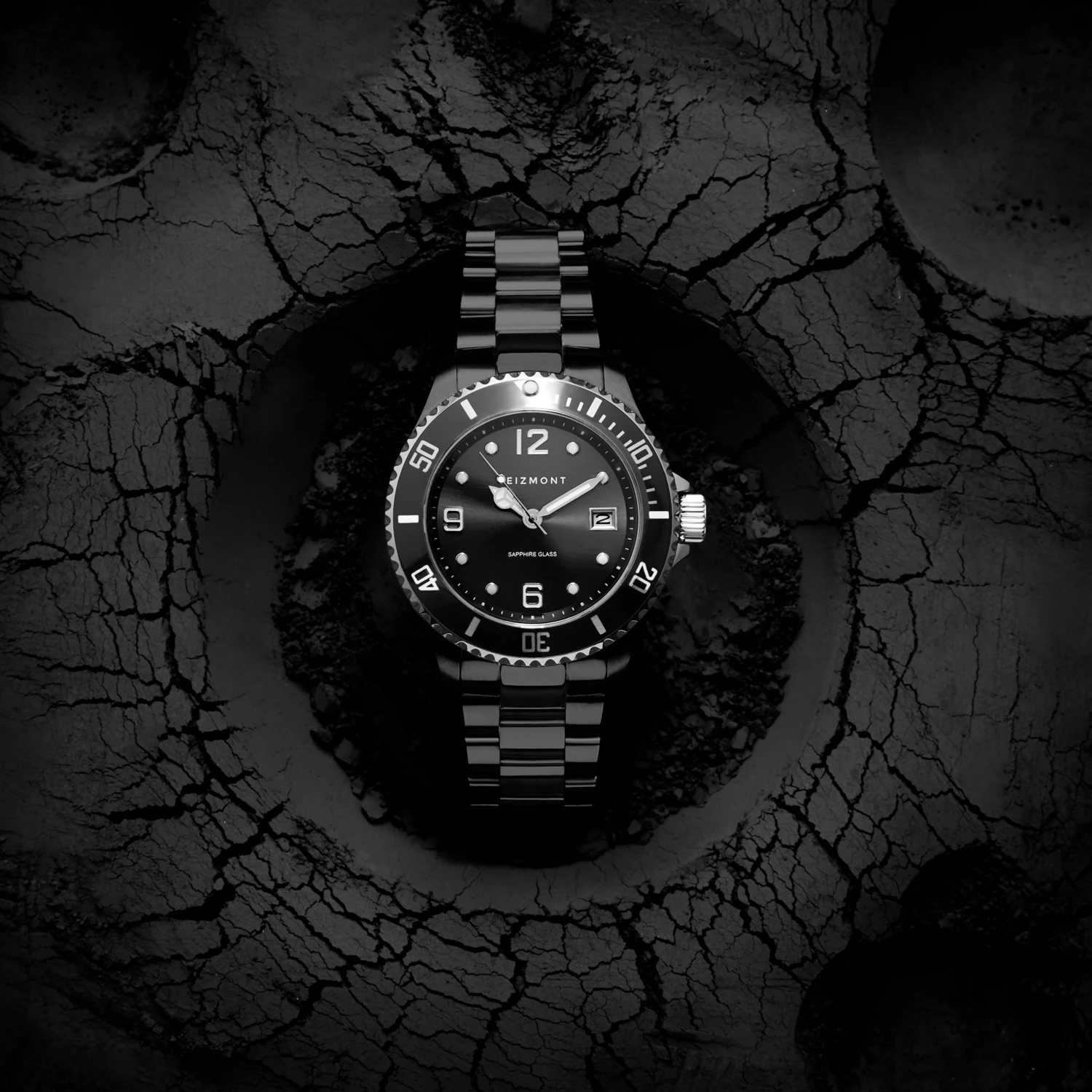 Seizmont Montre en acier inoxydable Damon Tide 5 Seizmont Montre en acier inoxydable Damon Tide – Image 3