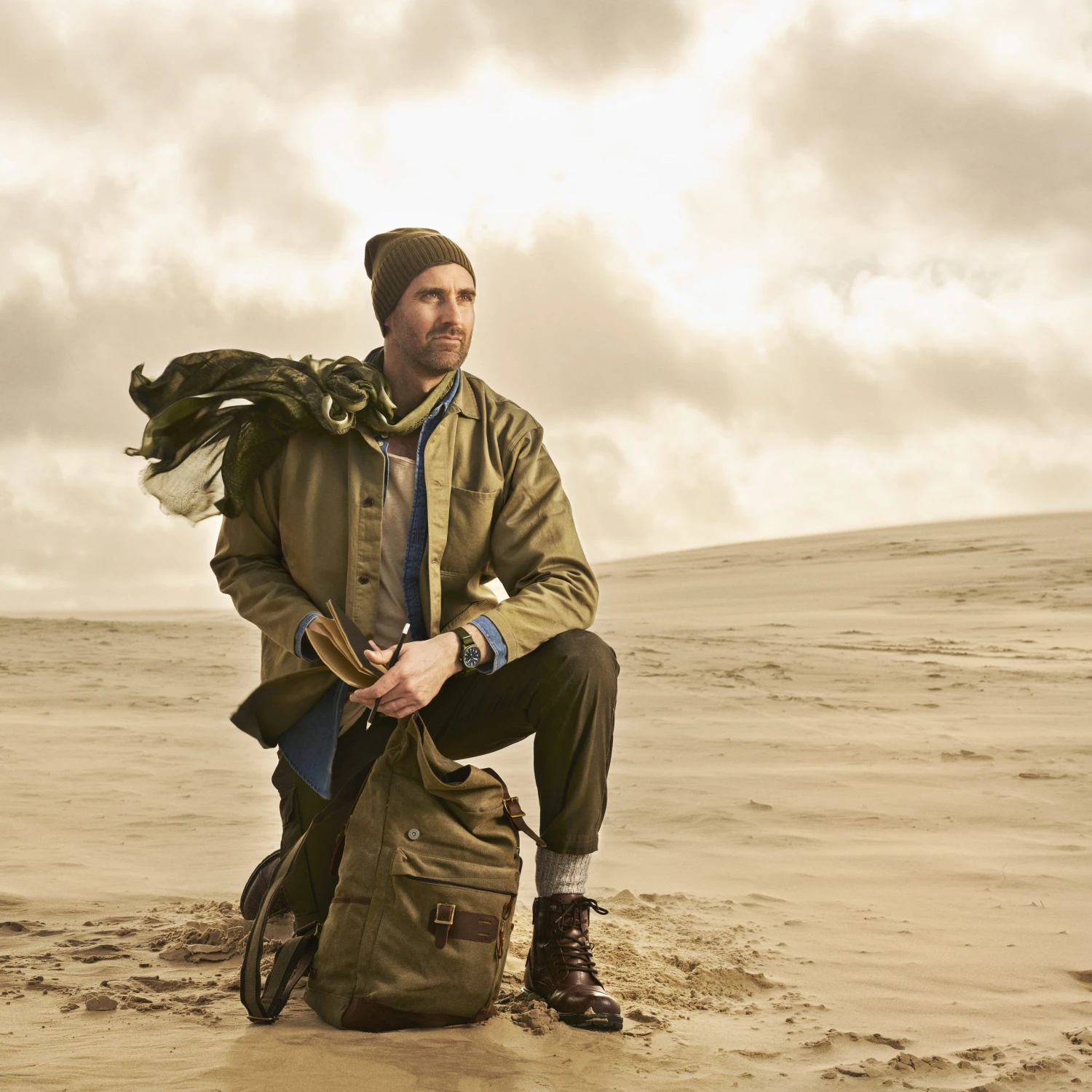 Fawler Scout | Montre militaire verte à bracelet NATO 5 Fawler Scout | Montre militaire verte à bracelet NATO – Image 3