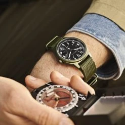 Fawler Scout | Montre militaire verte à bracelet NATO 9 Fawler Scout | Montre militaire verte à bracelet NATO -MONTRES Soldes rel smwd josephstanley 1x1 green 7