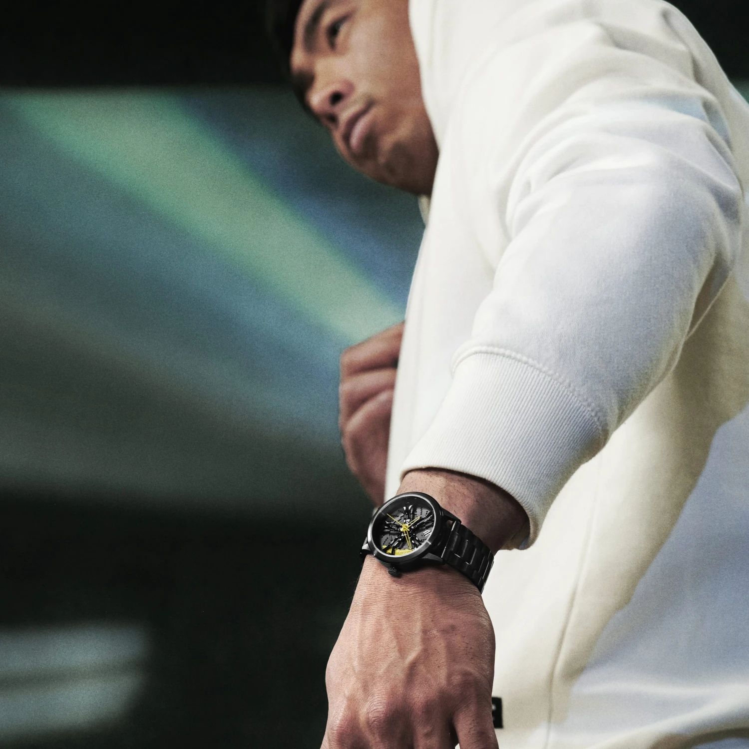 Seizmont Monza | Montre Racing jaune et noire 6 Seizmont Monza | Montre Racing jaune et noire – Image 4