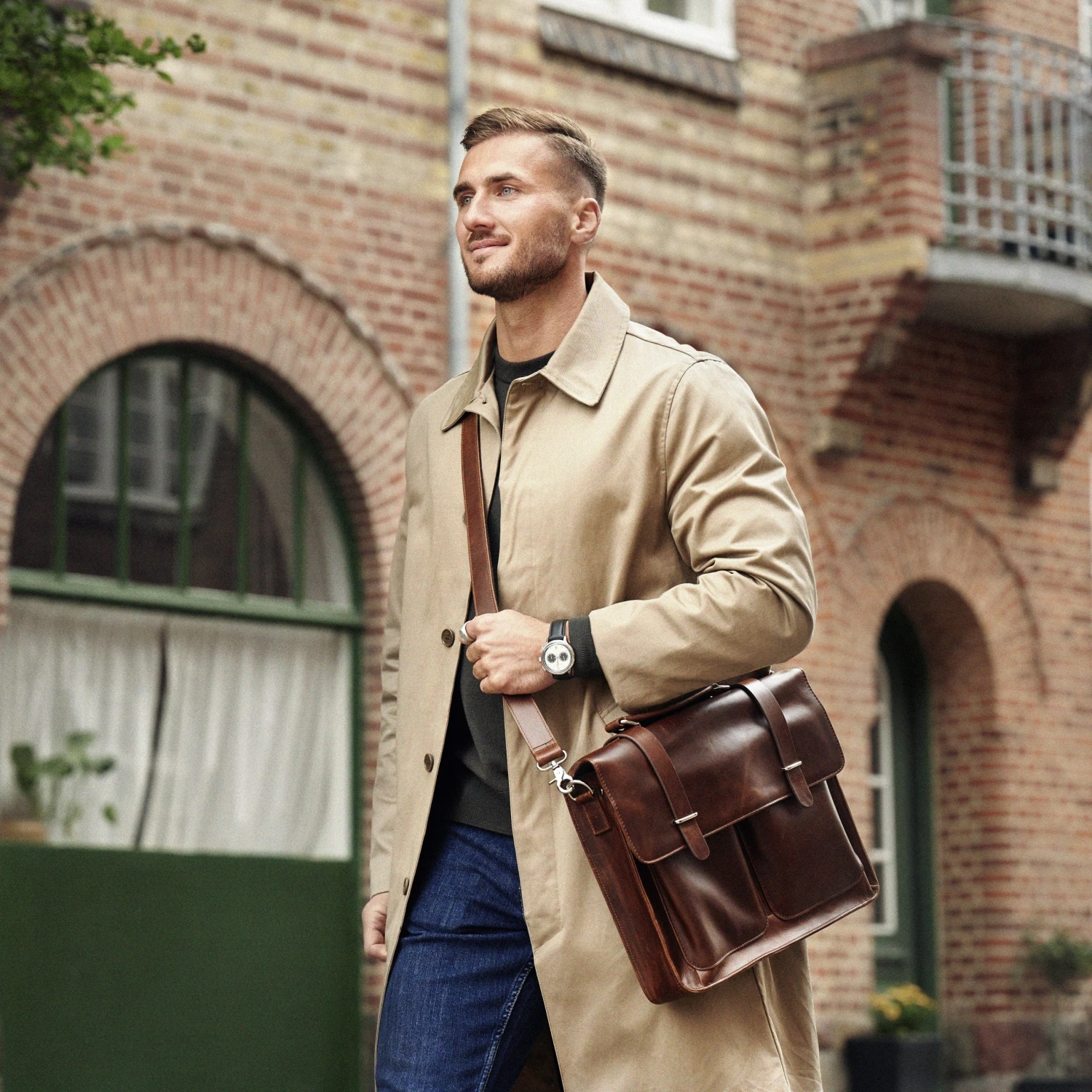 Fawler Cicero | Montre chronographe vintage blanche 5 Fawler Cicero | Montre chronographe vintage blanche – Image 3