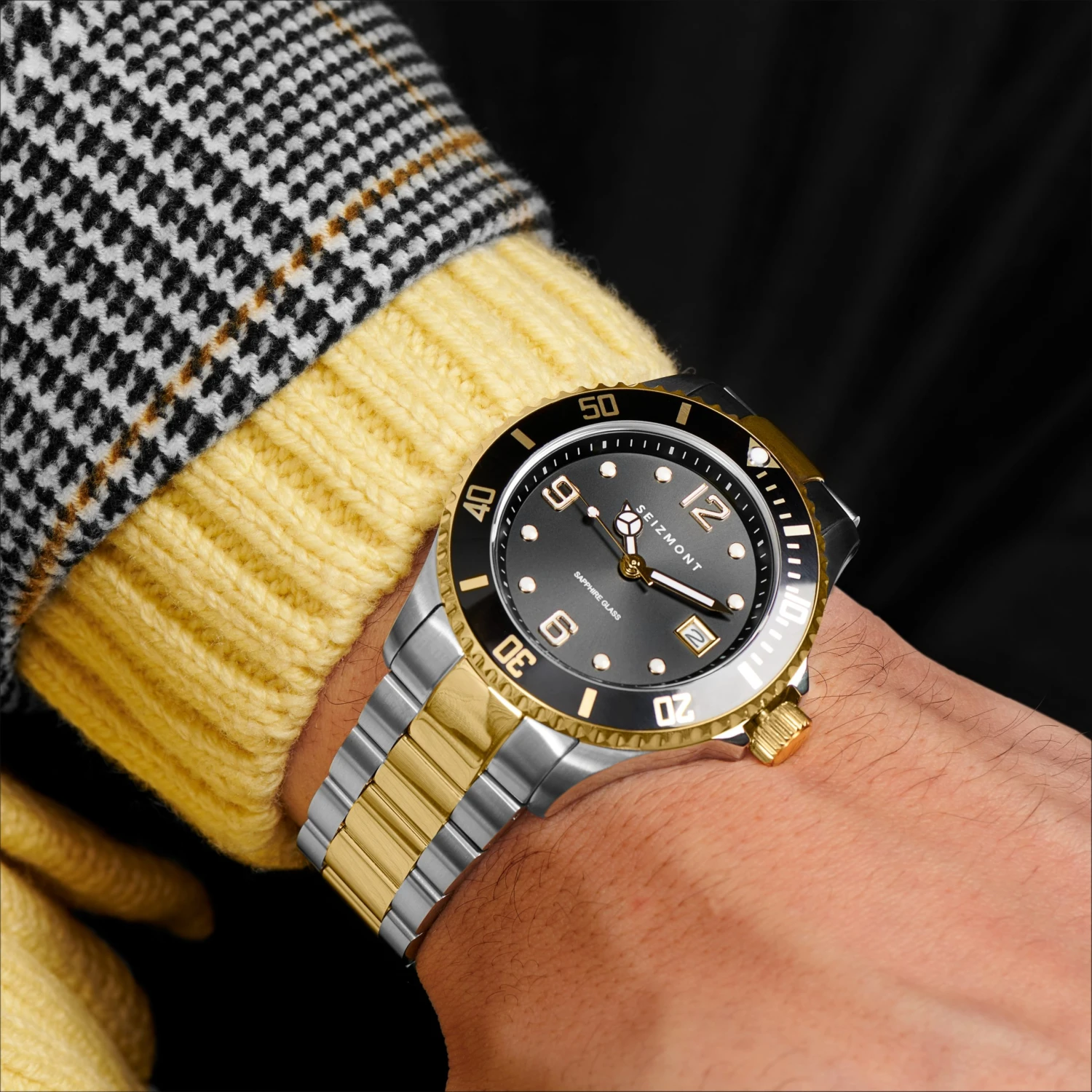 Seizmont Montre en acier inoxydable Dilan Tide 5 Seizmont Montre en acier inoxydable Dilan Tide – Image 3