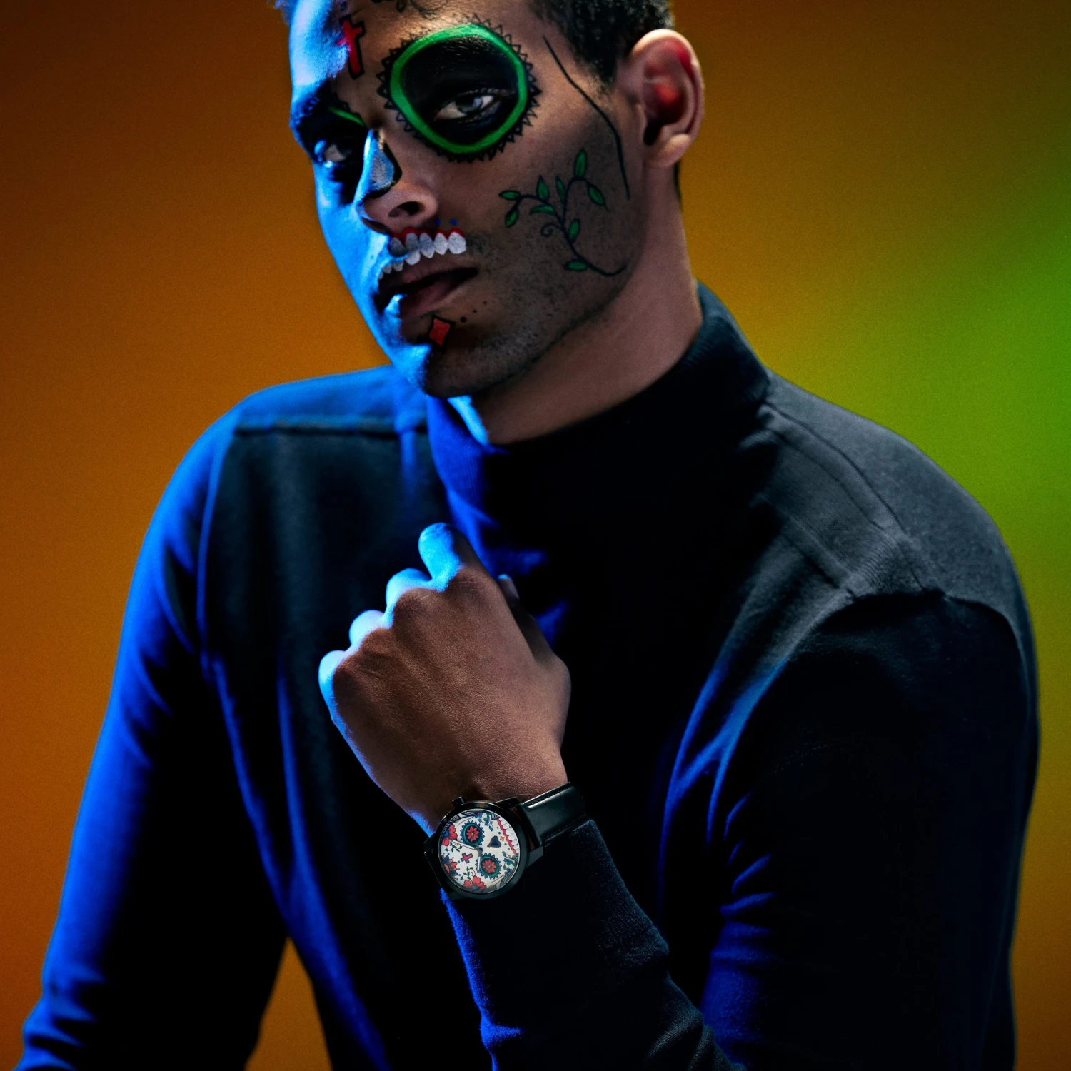 Lucleon Todos | Montre multicolore Le jour des morts 5 Lucleon Todos | Montre multicolore Le jour des morts – Image 3