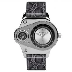 Seizmont Montre Ă boussole en acier inoxydable Sahil Orbis