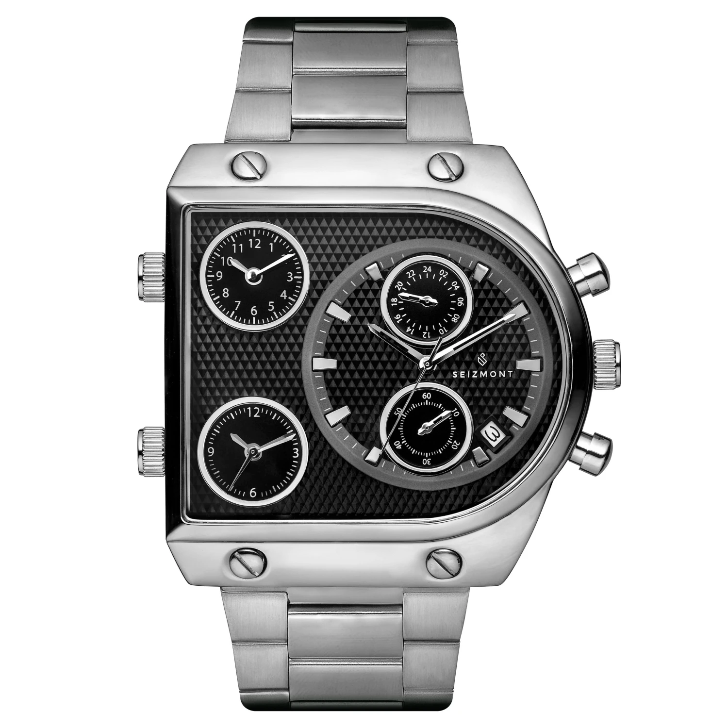 Seizmont Montre argentée Provectus 3 Seizmont Montre argentée Provectus