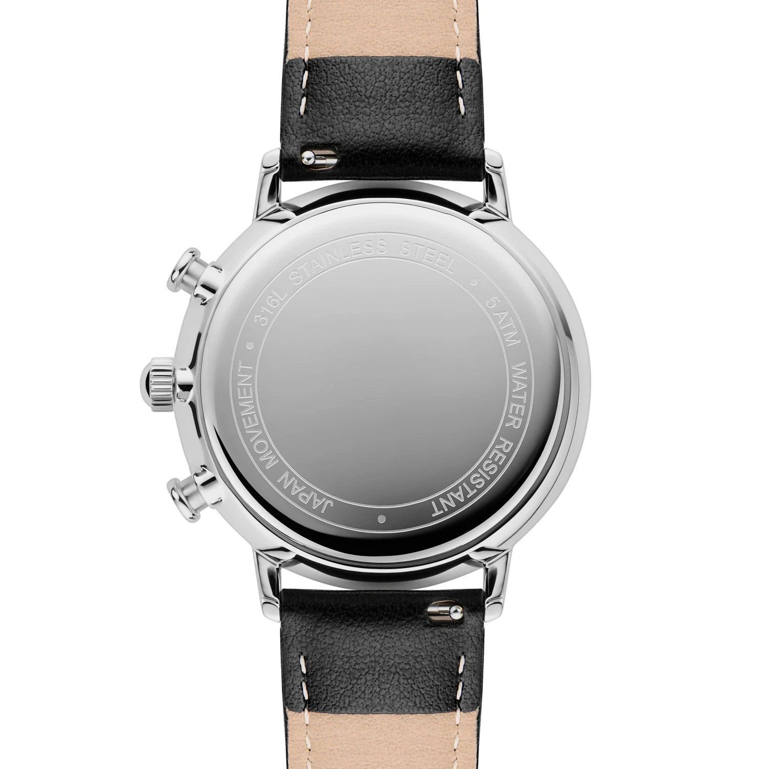 Sidegren Solis | Montre chronographe noire à énergie solaire 8 Sidegren Solis | Montre chronographe noire à énergie solaire – Image 6