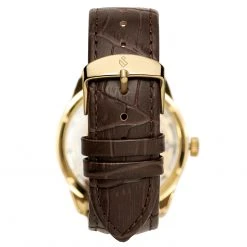 Seizmont Montre squelette automatique Steele Motus 12 Seizmont Montre squelette automatique Steele Motus -MONTRES Soldes steele motus gold gold brown 2