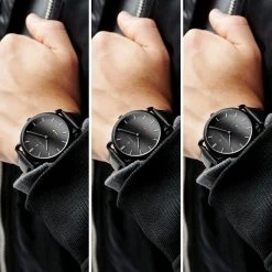 Seizmont Montre minimaliste Aether Iusef noire et bleue 12 Seizmont Montre minimaliste Aether Iusef noire et bleue -MONTRES Soldes untitled design 3 aether 2